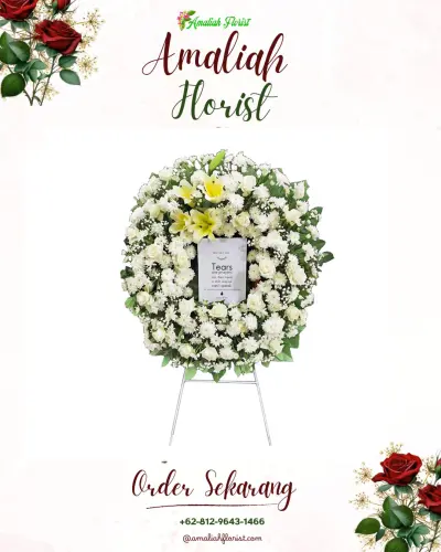 Krans Bunga Duka Cita bongkok